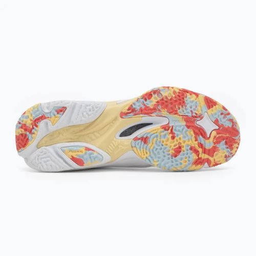 Damen Volleyballschuhe Mizuno Wave Lightning Z8 weiß/calypso coral/pale banana