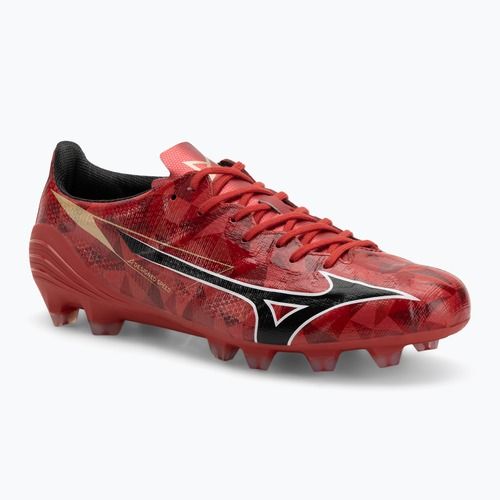 Herren Fußballschuhe Mizuno α II Pro Md morelia 40. rot/schwarz/gold