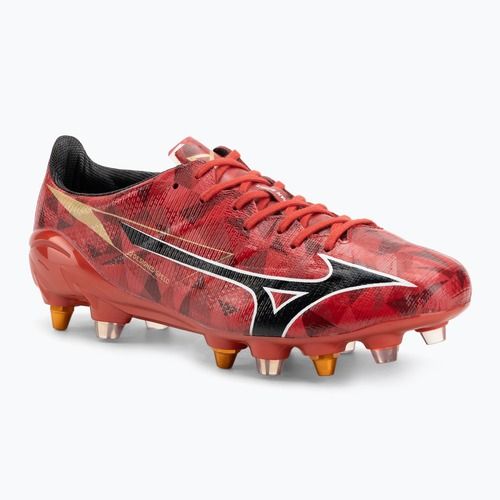 Herren Fußballschuhe Mizuno α II Japan Mix apricot 40. rot/schwarz/gold
