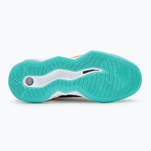 Mizuno Wave Momentum Pro Volleyballschuhe schwarz/tangelo/eisgrün