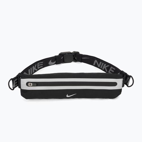 Nike Slim 4.0 Laufgürtel schwarz/schwarz/silber
