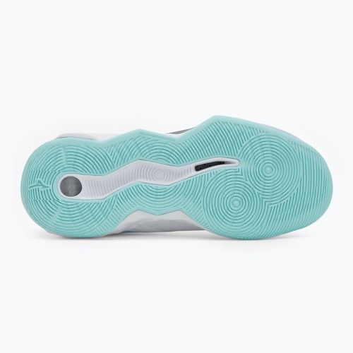 Damen Volleyballschuhe Mizuno Wave Momentum Pro weiß/blau tint