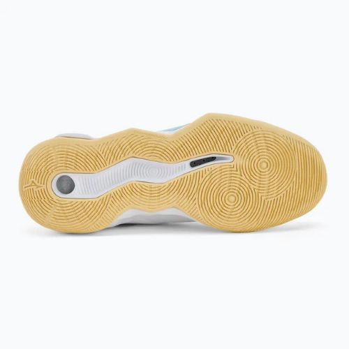 Damen Volleyballschuhe Mizuno Wave Momentum Pro Mid weiß/calypso coral/pale banana