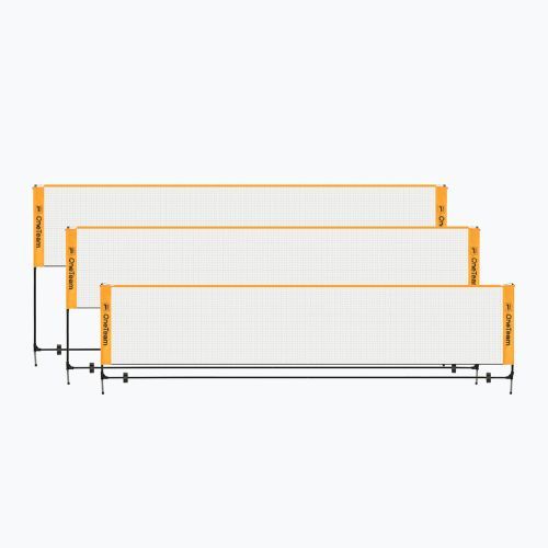 Badmintonnetz OneTeam Netura 4 orange