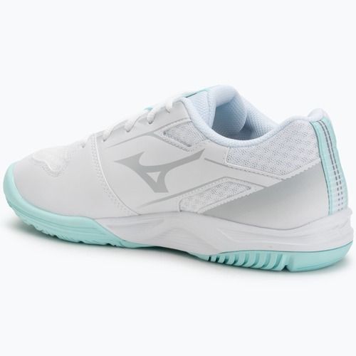 Damen Volleyballschuhe Mizuno Cyclone Speed 5 weiß/blau tint