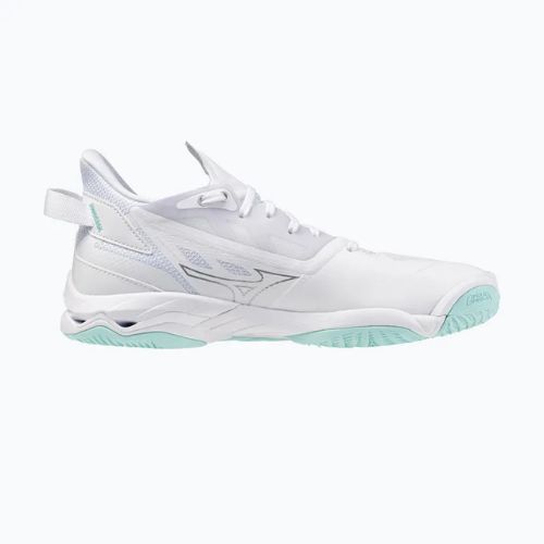 Damen Handballschuhe Mizuno Wave Mirage 5 weiß/blauer Farbton