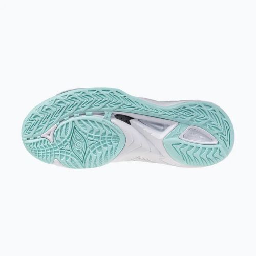 Damen Handballschuhe Mizuno Wave Mirage 5 weiß/blauer Farbton