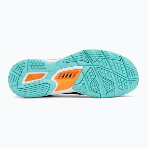 Mizuno Wave Phantom 3 Handballschuhe schwarz/tangelo/eisgrün