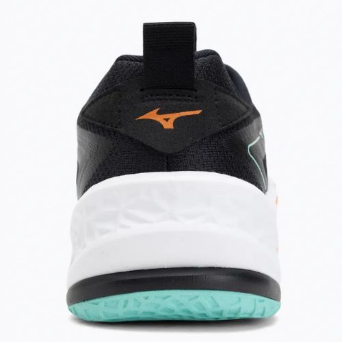 Mizuno Wave Stealth Neo 2 Handballschuhe schwarz/tangelo/eisgrün