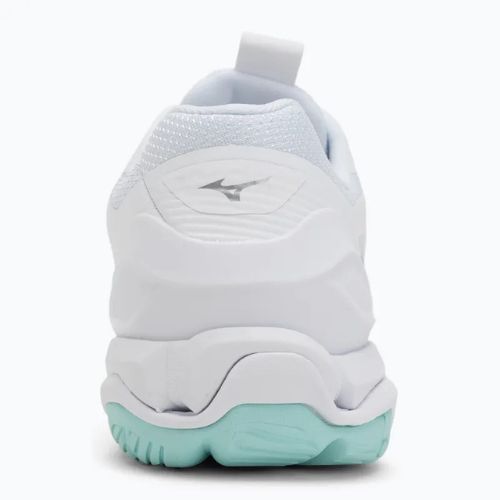 Damen Handballschuhe Mizuno Wave Stealth 6 weiß/blauer Farbton