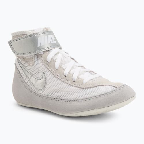 Nike Speedsweep VII Ringerschuhe für Kinder Weiß/Metallic Silber