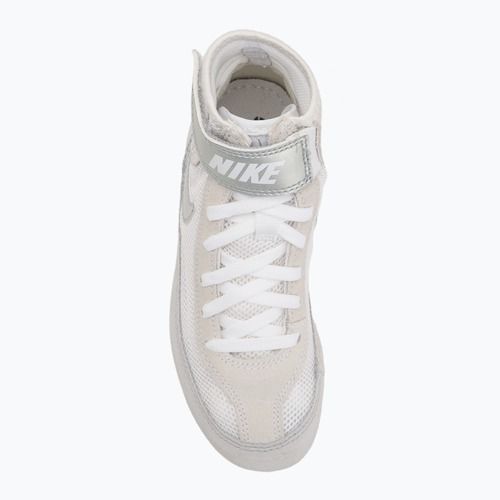 Nike Speedsweep VII Ringerschuhe für Kinder Weiß/Metallic Silber