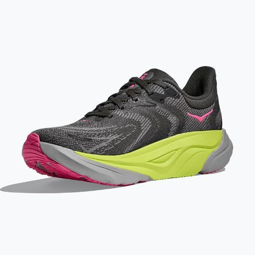 Damen Laufschuhe HOKA Arahi 8 anthrazit grau/grau skies