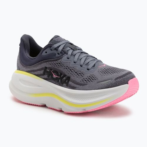 Damen Laufschuhe HOKA Bondi 9 anthrazit grau/grau skies