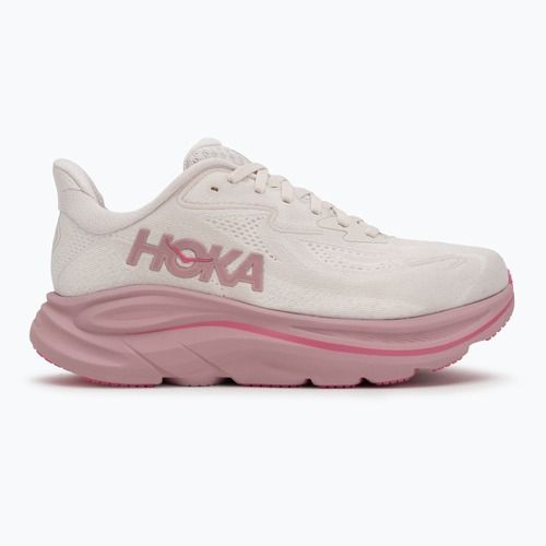 Damen Laufschuhe HOKA Clifton 10 Wide rose creme/trocken rose