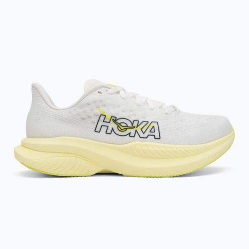 Damen Laufschuhe HOKA Mach 6 weiß/neon hoka citrus