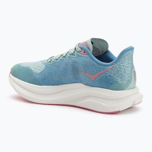 HOKA Mach 6 jade/alpine blau Kinder Laufschuhe
