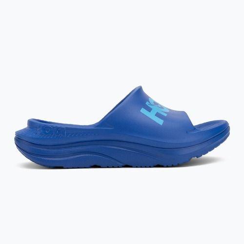 HOKA Ora Athletic Slide Pantoletten ultramarin/himmelblau