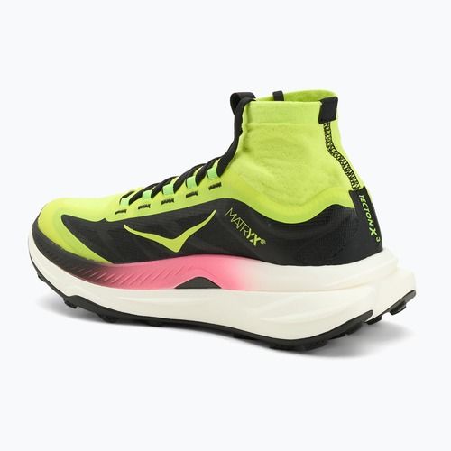 HOKA Tecton X 3 Herren Laufschuhe neon hoka citrus/schwarz