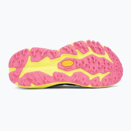 Damen-Laufschuhe HOKA Speedgoat 6 schwarz/neonrosa