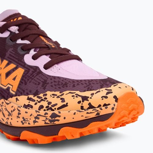 Kinder-Laufschuhe HOKA Speedgoat 6 flower nectar/neon tangerine