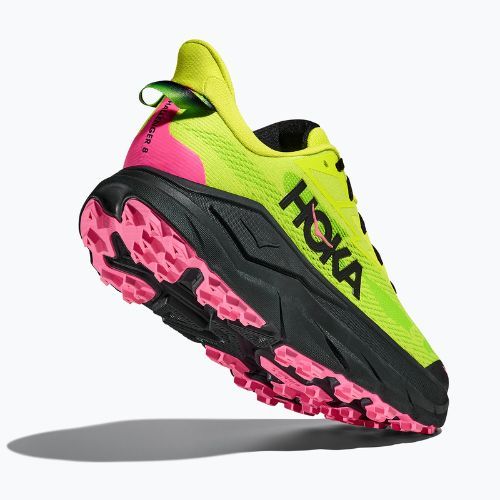 Herren-Laufschuhe HOKA Challenger 8 Neon Hoka Citrus/Schwarz