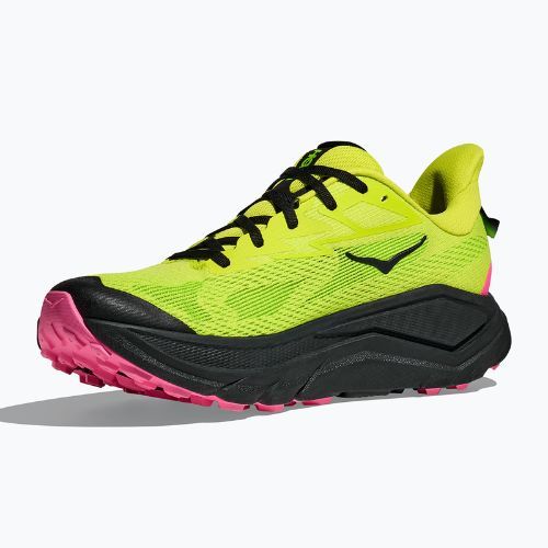 Herren-Laufschuhe HOKA Challenger 8 Neon Hoka Citrus/Schwarz