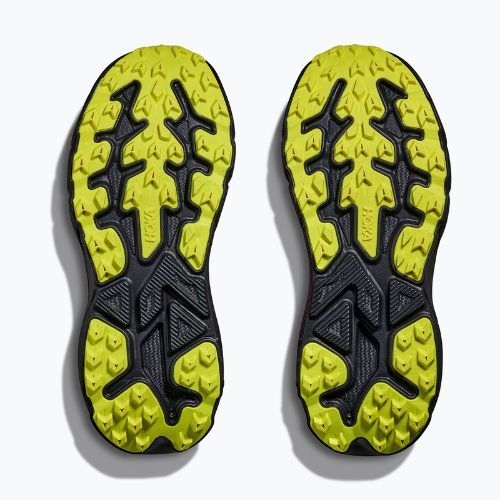 Damen-Laufschuhe HOKA Challenger 8 neon rose/schwarz