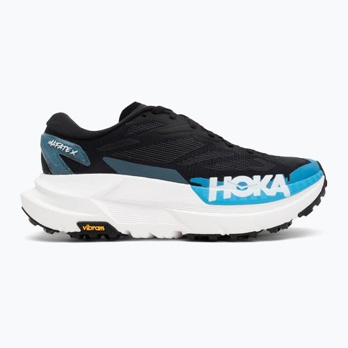 Herren-Laufschuhe Hoka Mafate X schwarz/skyward blau