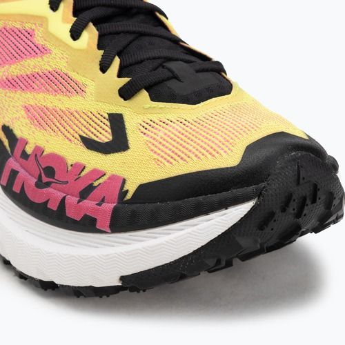 Herren-Laufschuhe Hoka Mafate X neon hoka citrus/neon rose