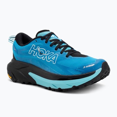 HOKA Mafate 5 Herren Laufschuhe skyward blue/schwarz