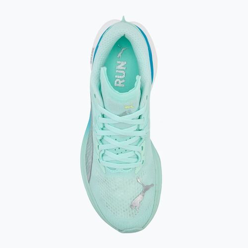 Damen-Laufschuhe PUMA Deviate Nitro 3 mint melt/speed blue