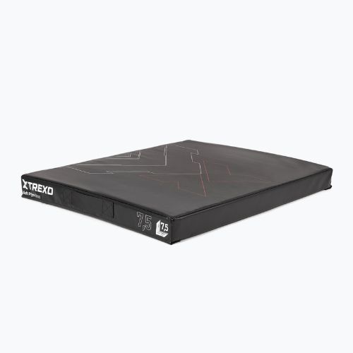 Klappbare Plyometriekiste TREXO 7,5 cm schwarz
