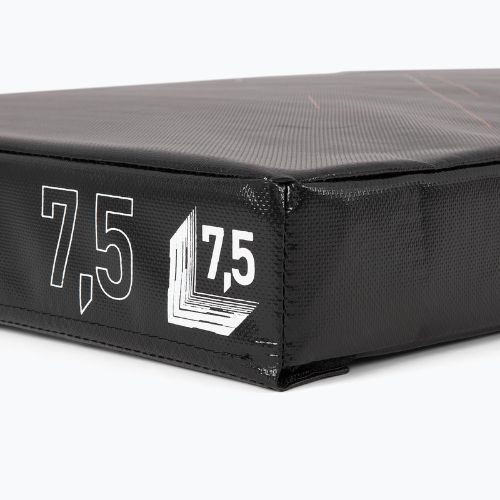 Klappbare Plyometriekiste TREXO 7,5 cm schwarz