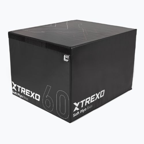 Klappbare Plyometriekiste TREXO 60 cm schwarz