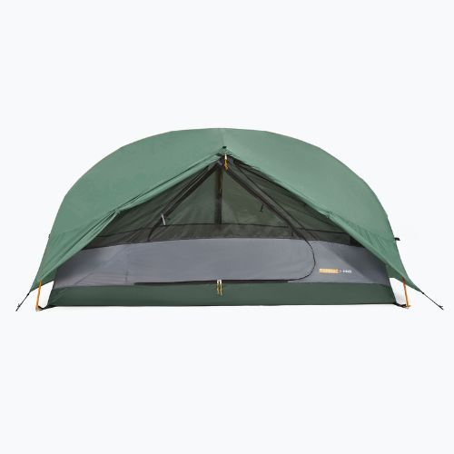 Ultraleichtes 2-Personen-Trekkingzelt KADVA EXPEDIT 2 PRO grau-grün