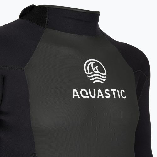 Herren-Neoprenanzug AQUASTIC aus 4/3 mm Neopren WAVEY black