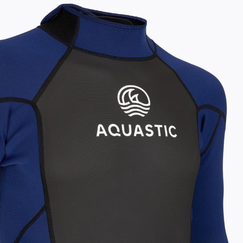 Herren-Neoprenanzug AQUASTIC aus 3/2 mm Neopren WAVEY 3/2 navy blue