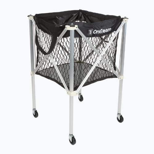 Ballwagen für Volleybälle OneTeam Black slot
