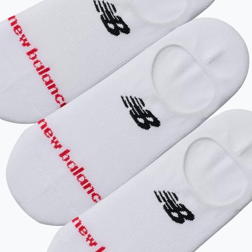 New Balance Everyday Ultra Low No Show Socken 3 Paar weiß