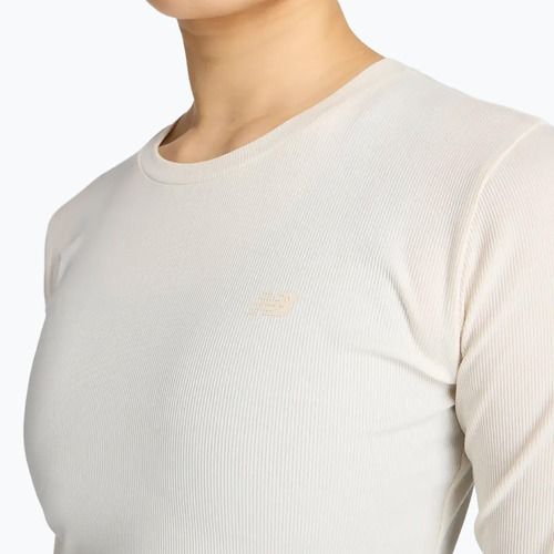 Damen-Longsleeve New Balance Micro-Rib weiß