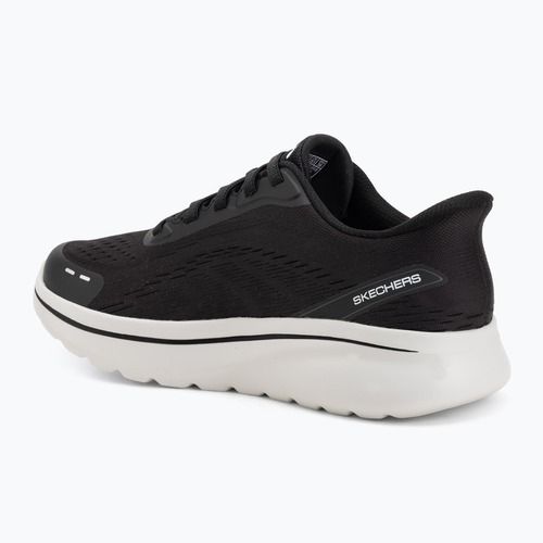 Herren Schuhe SKECHERS Go Walk Arch Fit N-Joy Nobend schwarz/weiß