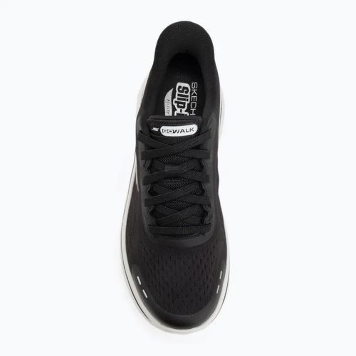 Herren Schuhe SKECHERS Go Walk Arch Fit N-Joy Nobend schwarz/weiß