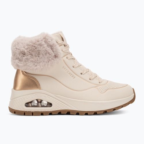 Damen Schuhe SKECHERS Uno Rugged Fall Shimmer natur/gold