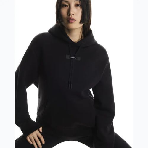 Damenpullover On Focus Tech Hoodie schwarz