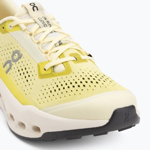 Herren-Laufschuhe On Cloudsurfer Trail 2 Elfenbein/Limette