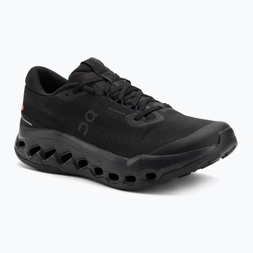 Herren-Laufschuhe On Cloudsurfer Trail 2 Waterproof schwarz/schwarz