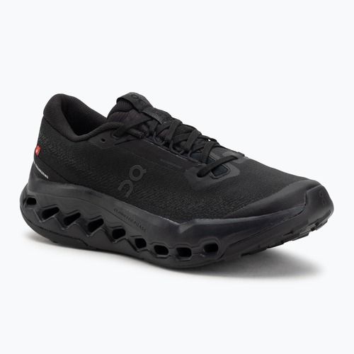 Damen-Laufschuhe On Cloudsurfer Trail 2 Waterproof schwarz/schwarz