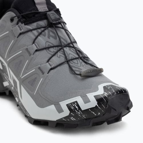 Herren Laufschuhe Salomon Speedcross 6 Wide quiet shade/schwarz/perlblau