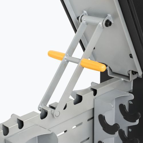 Set TREXO Hantelbank Storage + Hex-Hanteln schwarz